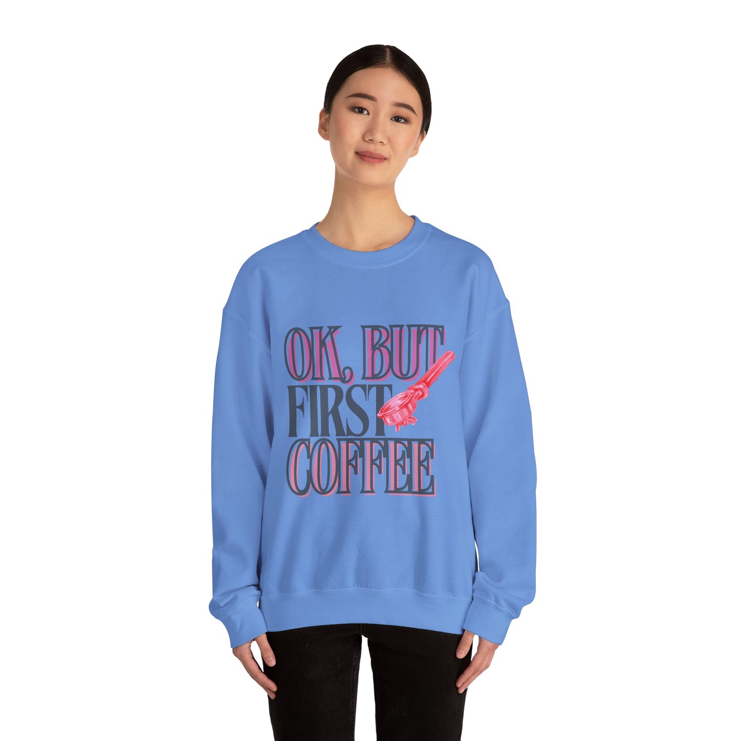 Coffee Lover Unisex Sweatshirt - Perfect for Cozy Days, Gift for Friends, Casual Outfit, Funny Coffee Quote, Everyday Comfort
