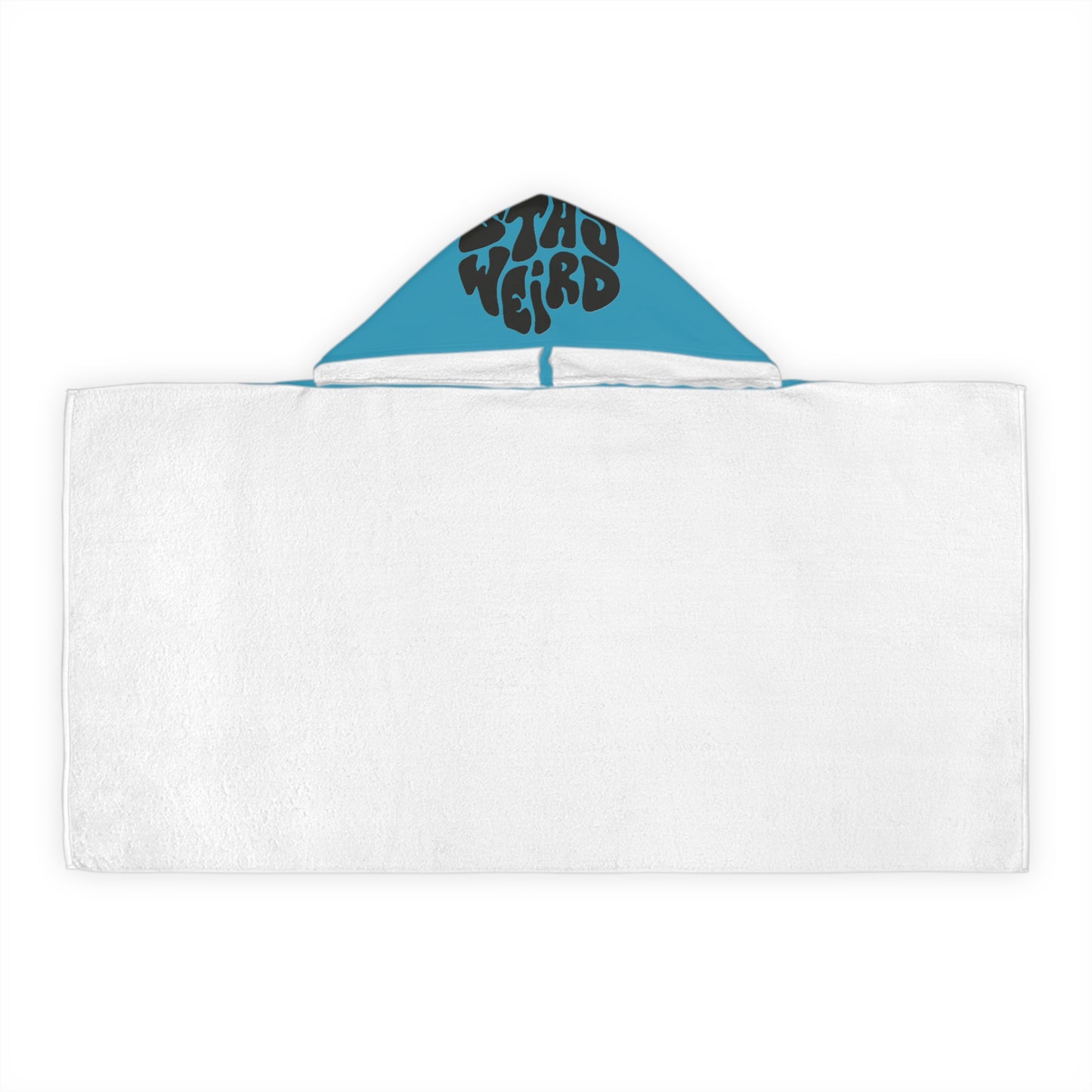 Youth Hooded Towel with Elegant Moth Design, Perfect for Beach Days, Poolside Fun, Bath Time, or Gift for Nature Lovers