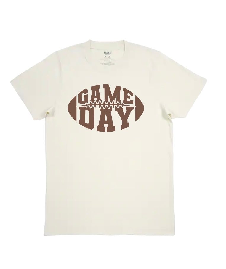 Game time T-shirt (Cream)