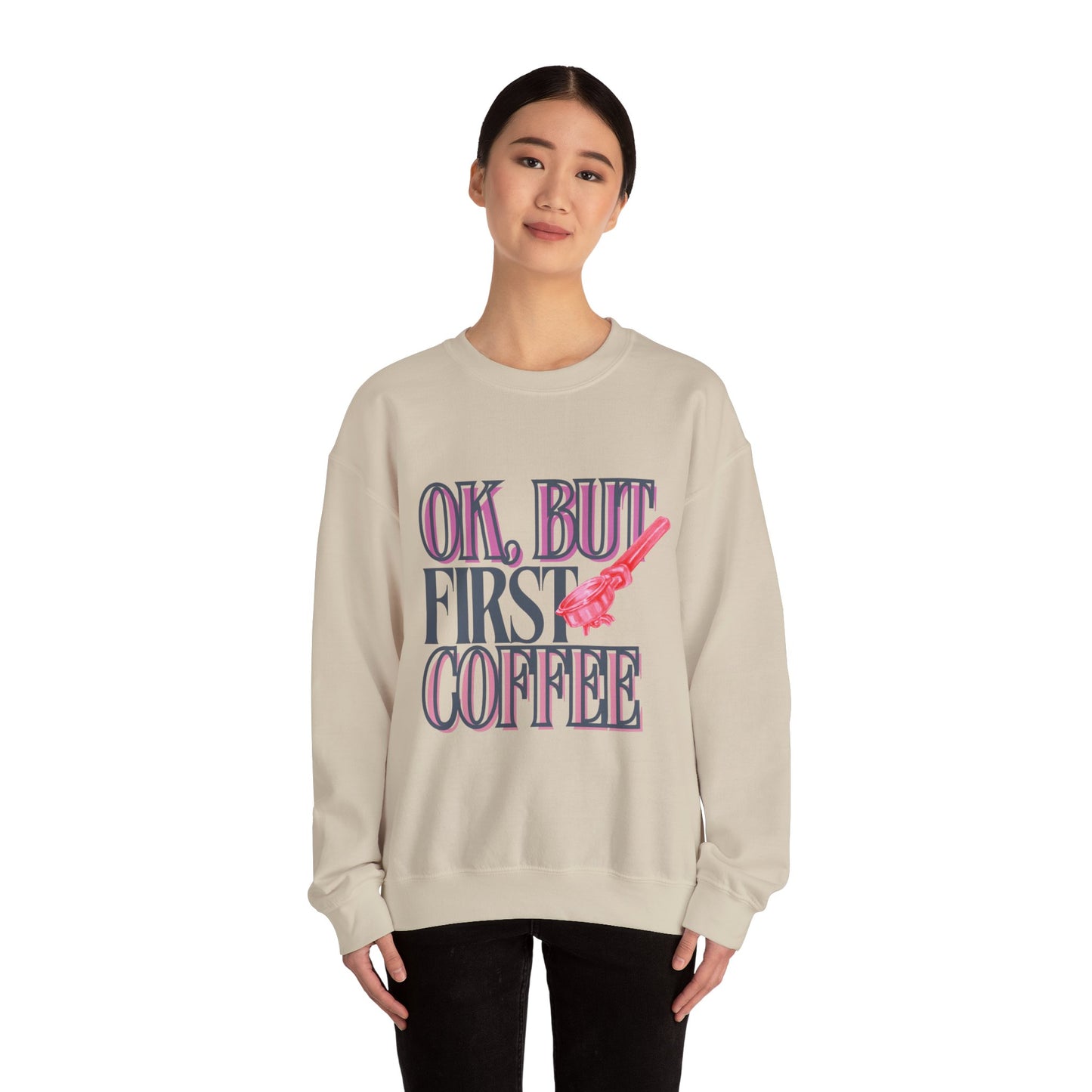 Coffee Lover Unisex Sweatshirt - Perfect for Cozy Days, Gift for Friends, Casual Outfit, Funny Coffee Quote, Everyday Comfort