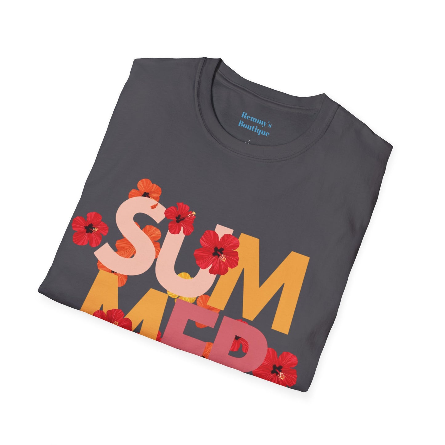 Summer Floral Unisex T-Shirt | Casual Wear for Warm Days, Beach Outfits