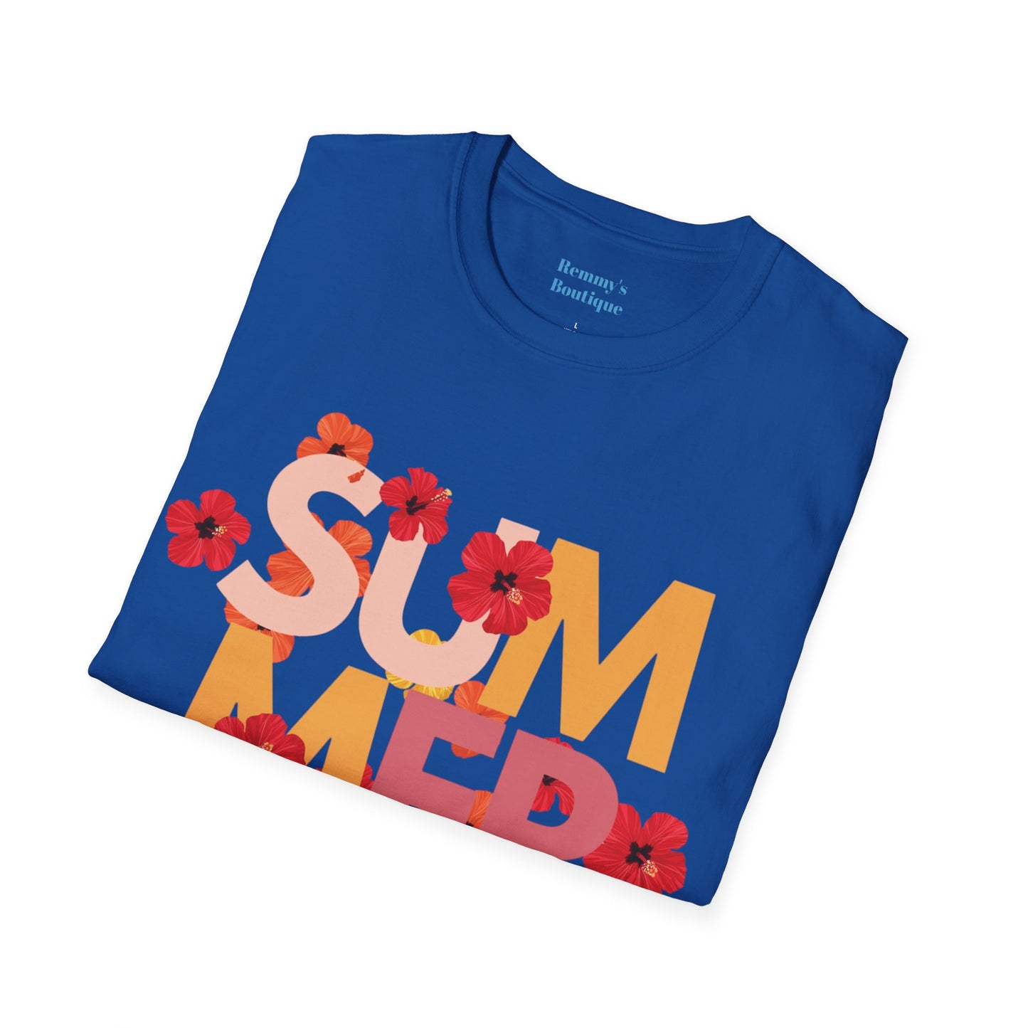 Summer Floral Unisex T-Shirt | Casual Wear for Warm Days, Beach Outfits