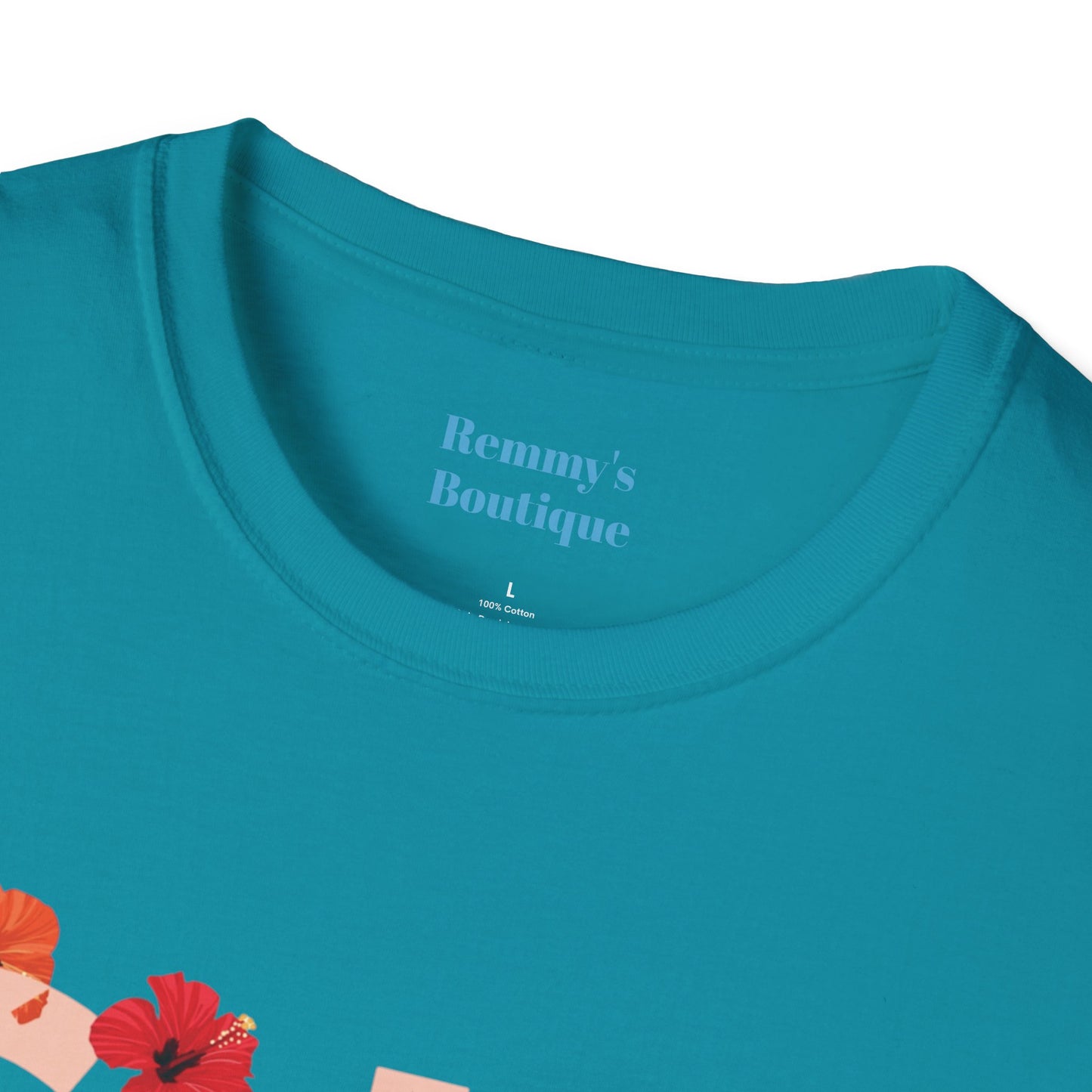 Summer Floral Unisex T-Shirt | Casual Wear for Warm Days, Beach Outfits