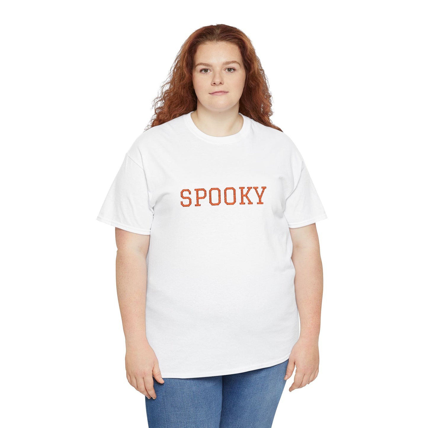Spooky Halloween Tee, Unisex Cotton Shirt, Ghostly T-Shirt, Fall Fashion, Halloween Gift, Casual Wear
