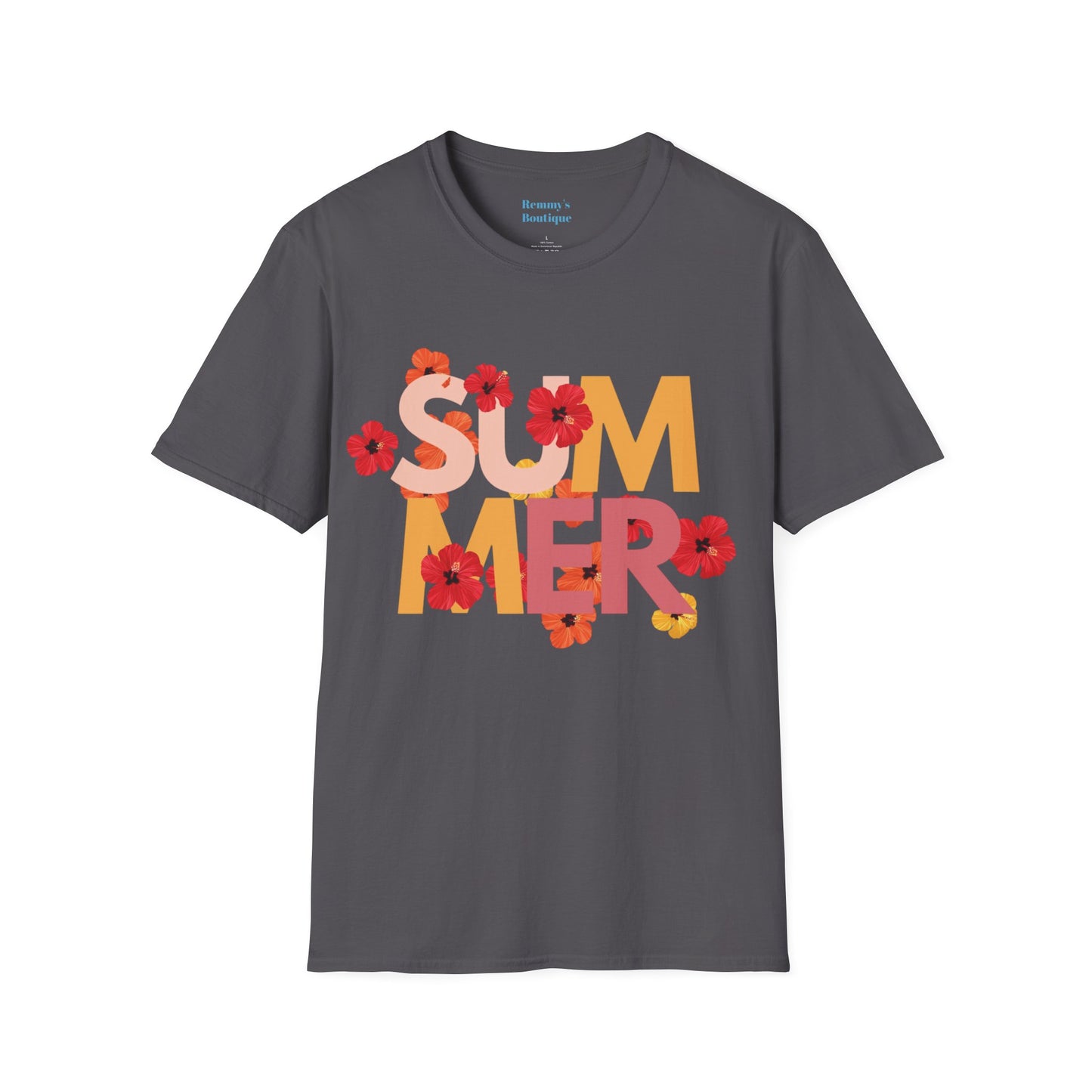 Summer Floral Unisex T-Shirt | Casual Wear for Warm Days, Beach Outfits