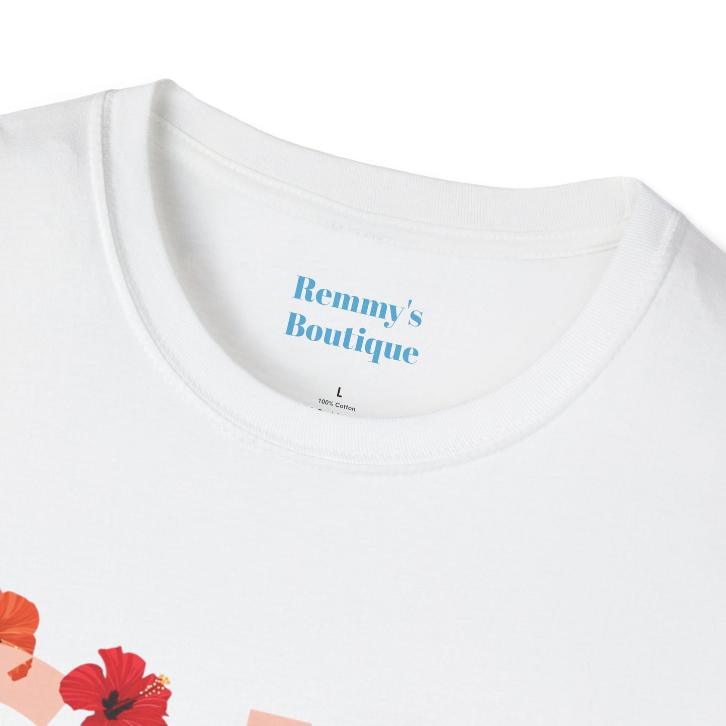 Summer Floral Unisex T-Shirt | Casual Wear for Warm Days, Beach Outfits