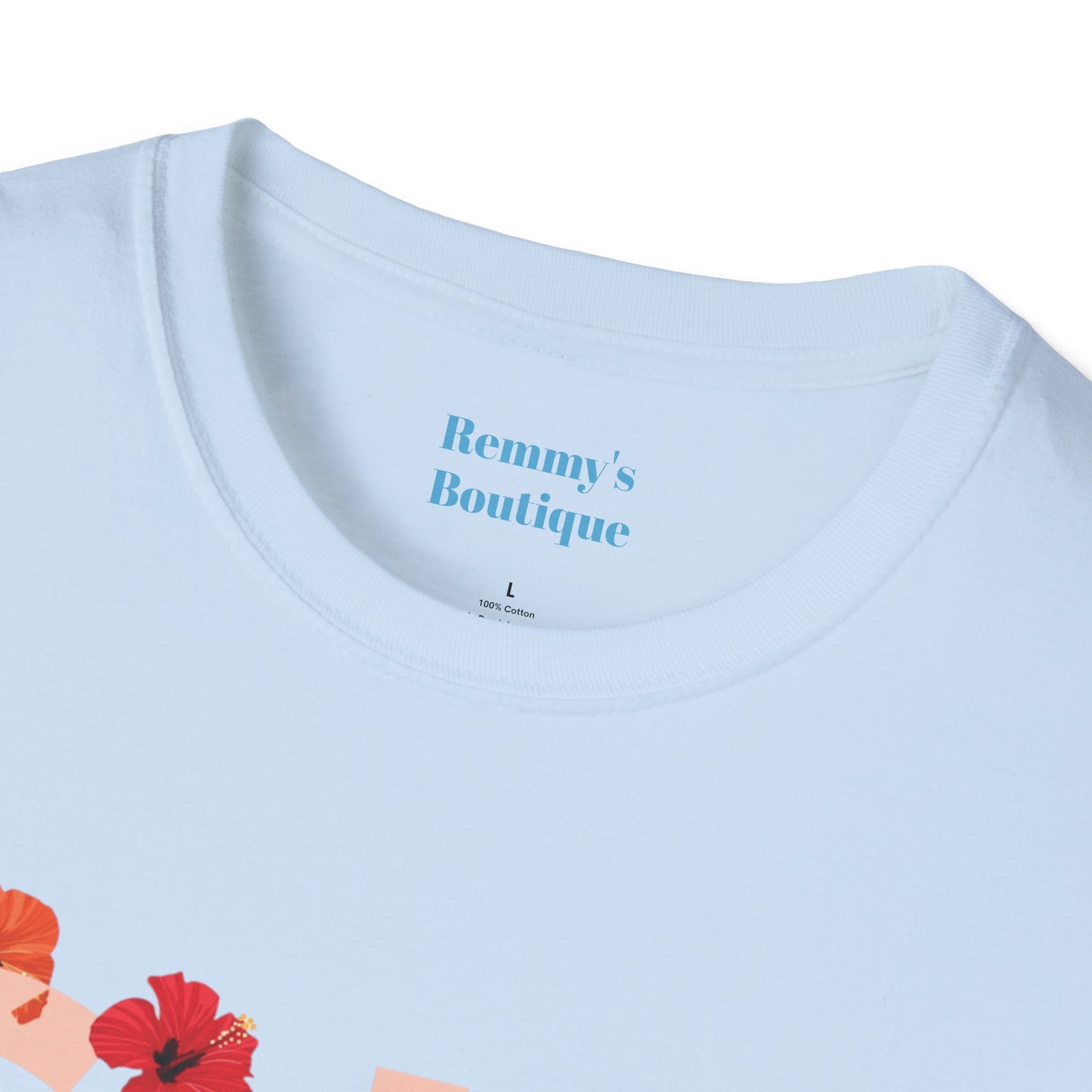Summer Floral Unisex T-Shirt | Casual Wear for Warm Days, Beach Outfits