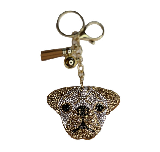 Bulldog Keychain
