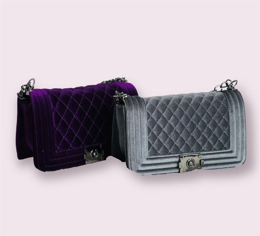 Velvet Bag, Crossbody Bag, Luxury Velvet Purse, Velvet Handbag, Crossbody Shoulder Bag, Evening Bag Women, Luxury Purse Bag, Sorority Gift